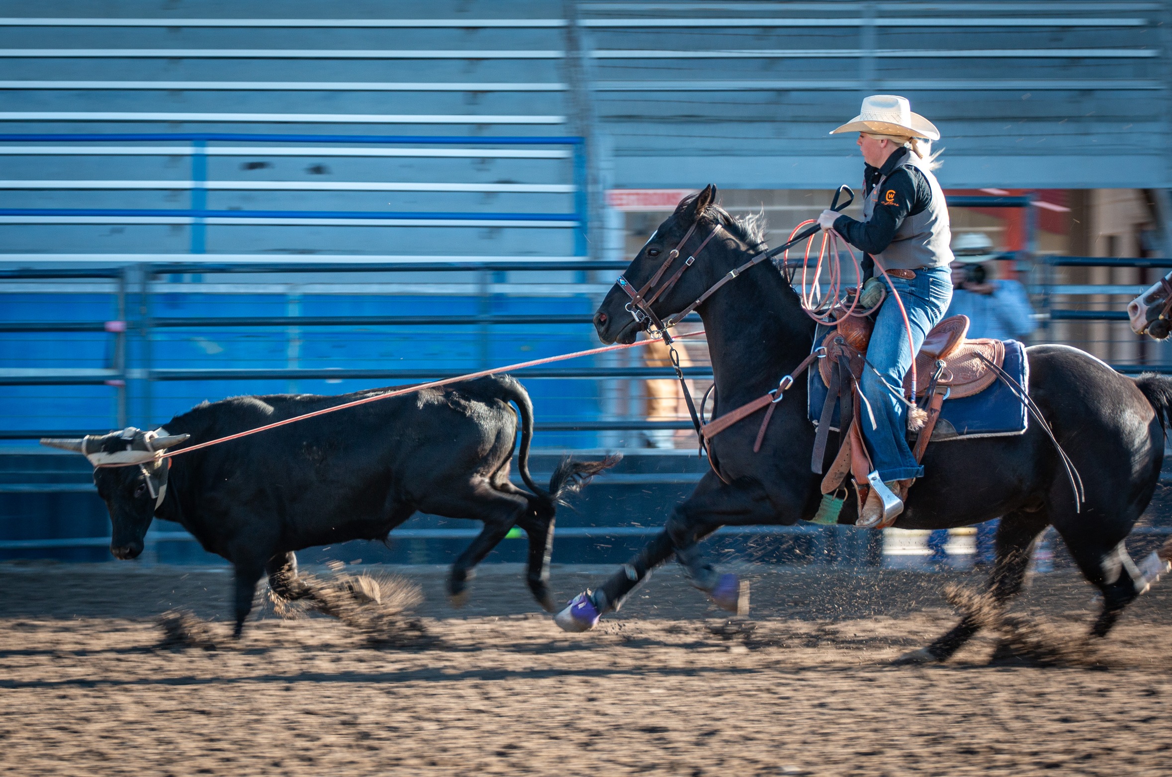 Rustler Rodeo Teams Strive to Finish Fall Season Strong