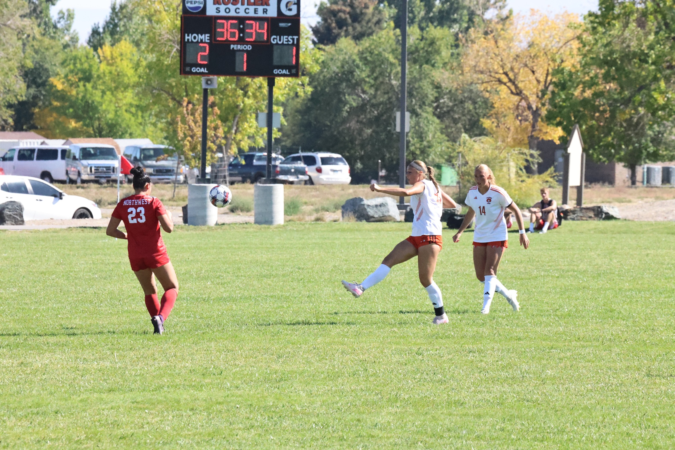 Women's Soccer Split Last Regular Season Away Games