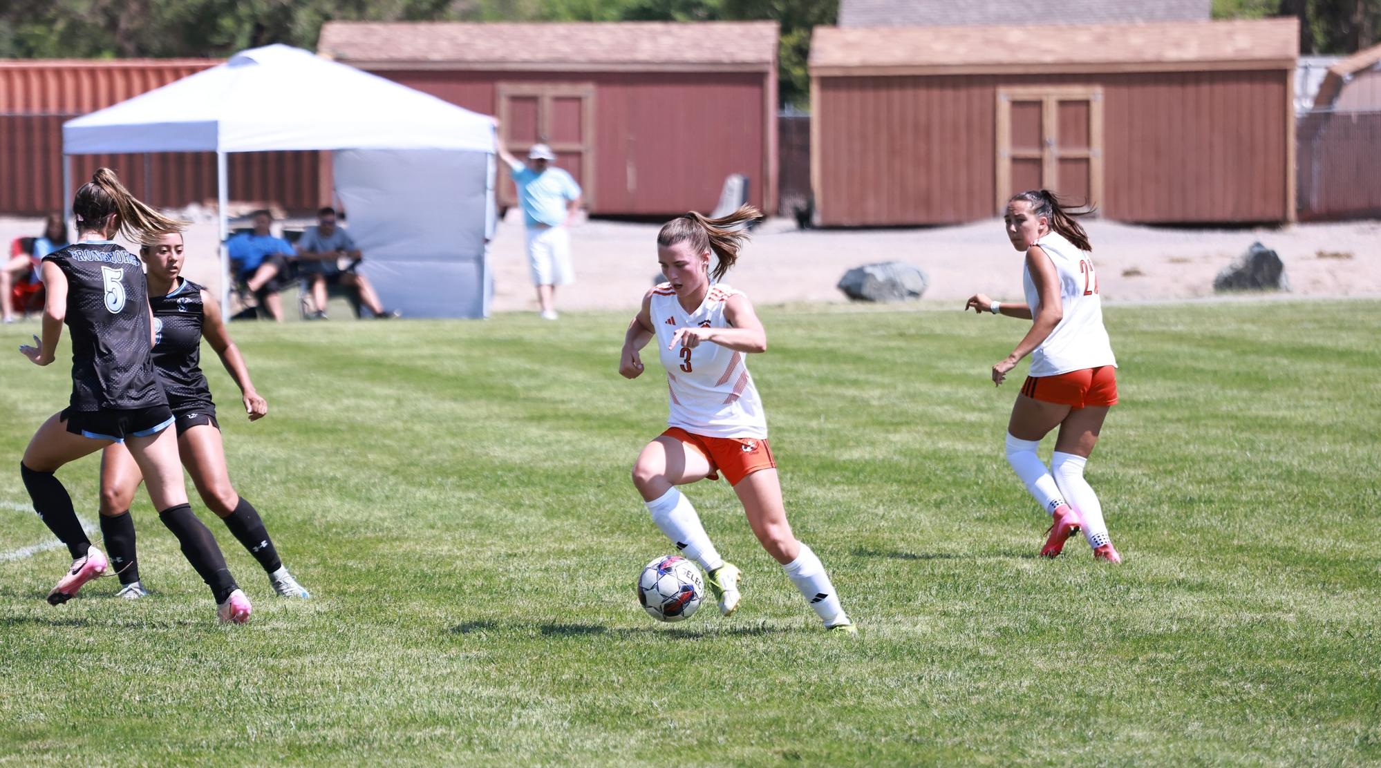CWC Women's Soccer Shows Resilience in Pair of Home Regional Games